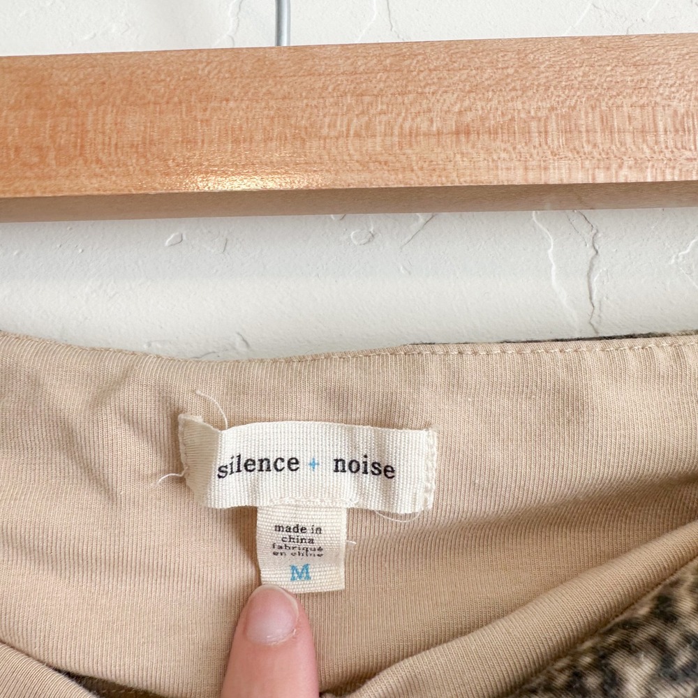 Silence + Noise | Urban Outfitters Snake Print Strapless Tube Top size Medium - Picture 6 of 6